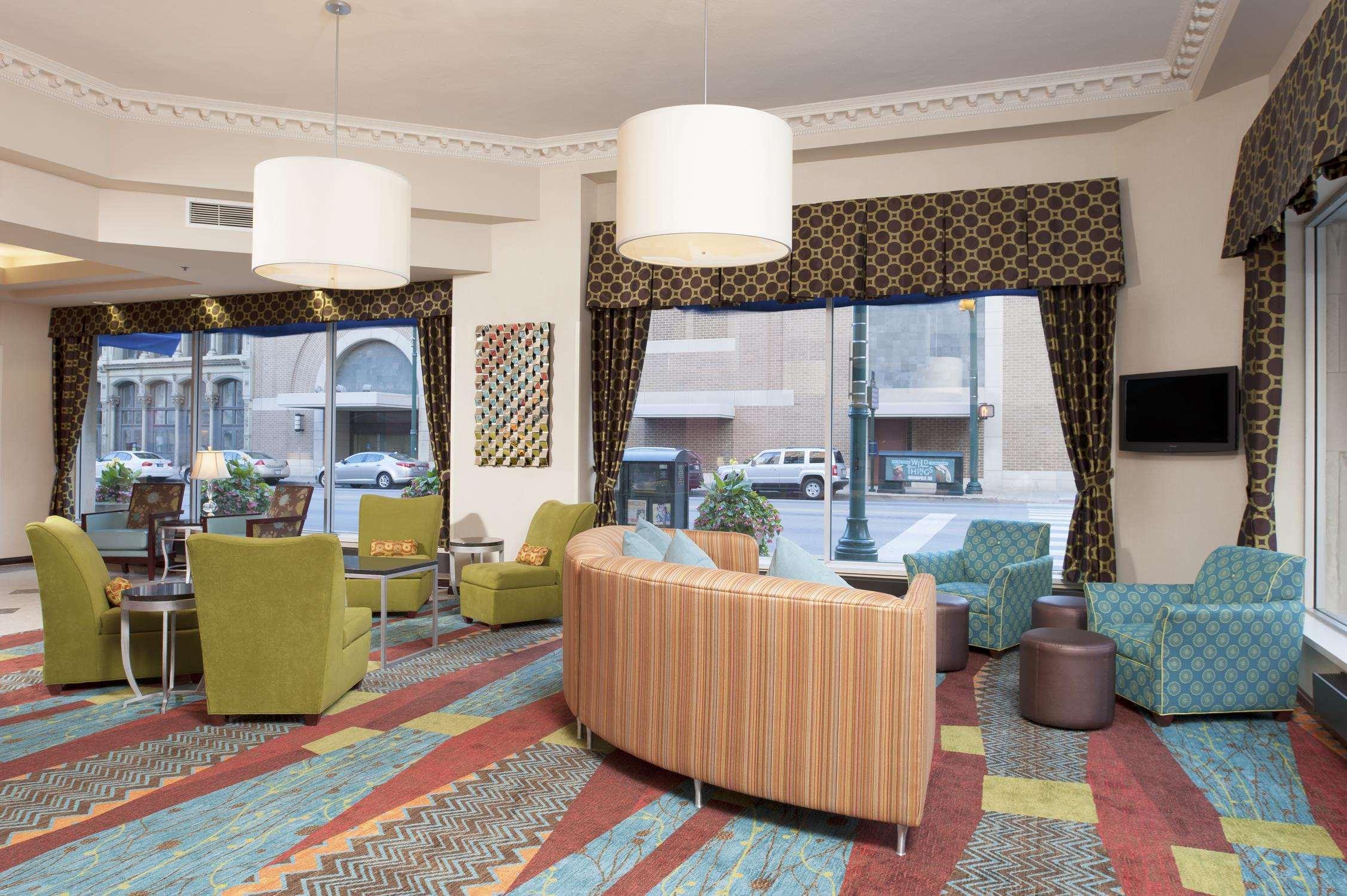Hampton Inn Indianapolis Downtown Across From Circle Centre Beltér fotó